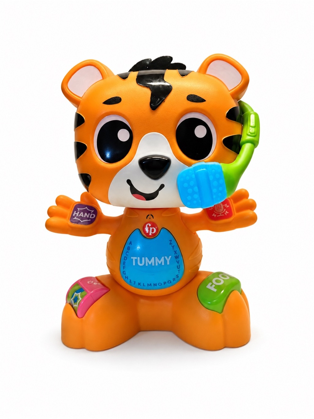 Fisher Price Link Squad Bop & Groove Tiger Baby Toddler Learning Music Lights